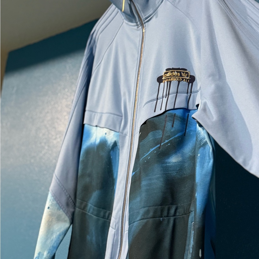 Adidas Limited Edition Muhammad Ali x Eric Bailey Track Jacket Men’s Size XXL - Picture 14 of 15